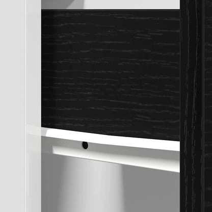 Drawer Cabinet Black oak 50 x 46 x 81.5 cm Engineered wood