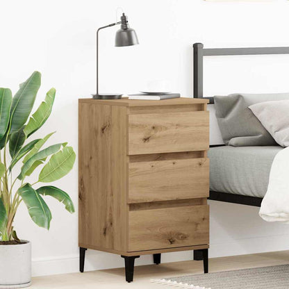 Bedside Cabinet Artisan Oak 45 x 35 x 44 cm Engineered Wood