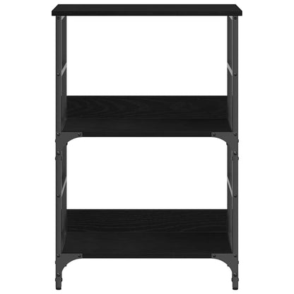 Bookshelf Black Oak 50 x 33 x 82 cm Engineered Wood