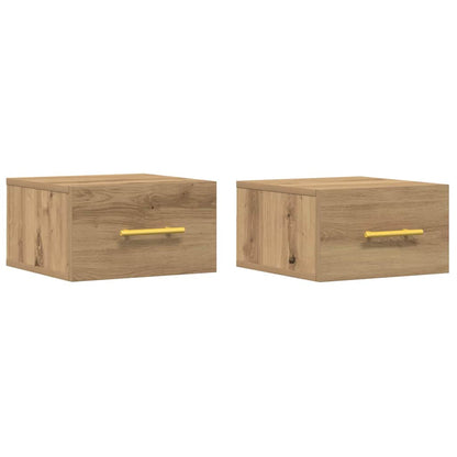 Bedside Cabinet 2 pcs 35 x 35 x 20 cm Engineered Wood