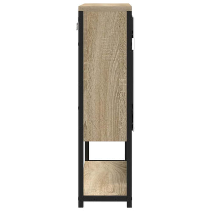Bathroom Mirror Beige 60 x 16 x 60 cm Glass and Engineered Wood