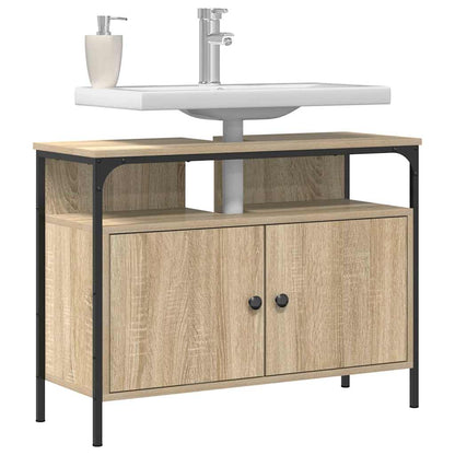 Bathroom Sink Cabinet Brown 80 x 30 x 60 cm Engineered wood