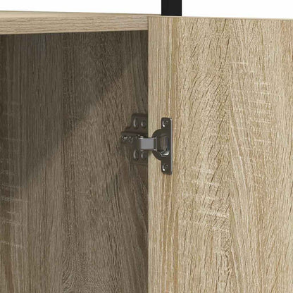Bathroom Cabinet Sonoma 33 x 33 x 185.5 cm Engineered Wood