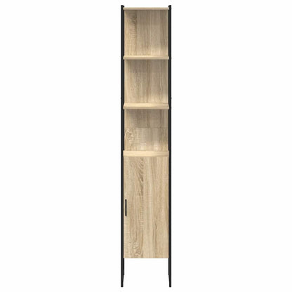 Bathroom Cabinet Sonoma 33 x 33 x 185.5 cm Engineered Wood