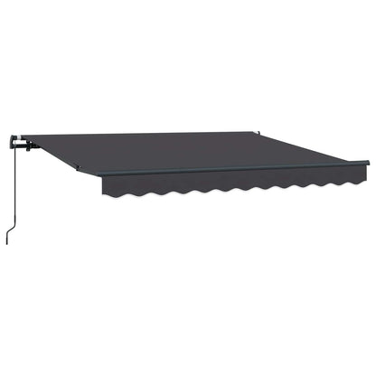 Retractable Awning Anthracite 250 x 200 cm Fabric