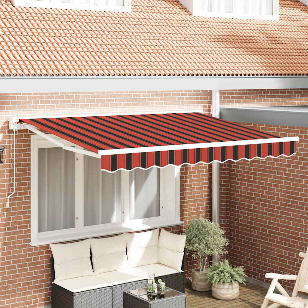 Awning Frame Orange and Black 250 x 200 cm