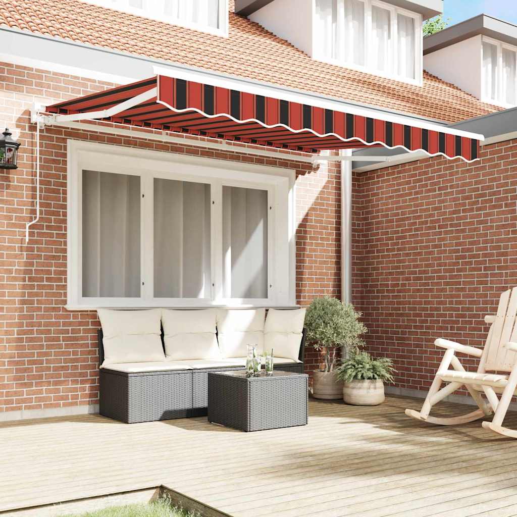 Awning Frame Orange and Black 250 x 200 cm