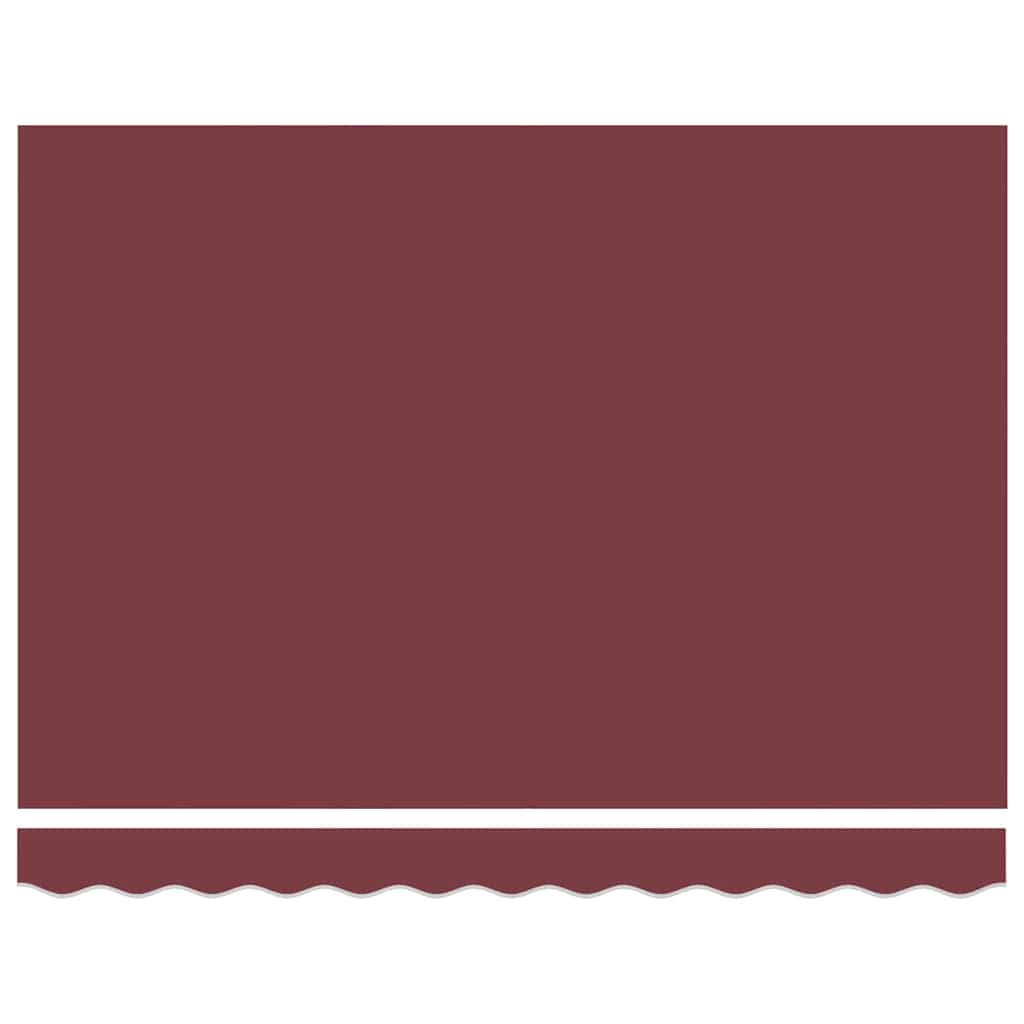 Awning Frame Burgundy 250 x 200 cm Polyester with PU coating