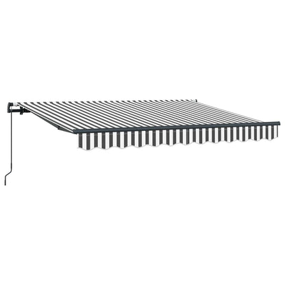 Retractable Awning Anthracite 250 x 200 cm Fabric