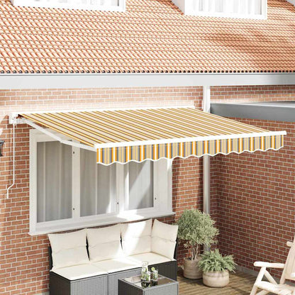 Awning Frame Yellow and Grey 250 x 200 cm