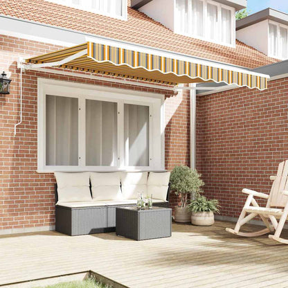 Awning Frame Yellow and Grey 250 x 200 cm