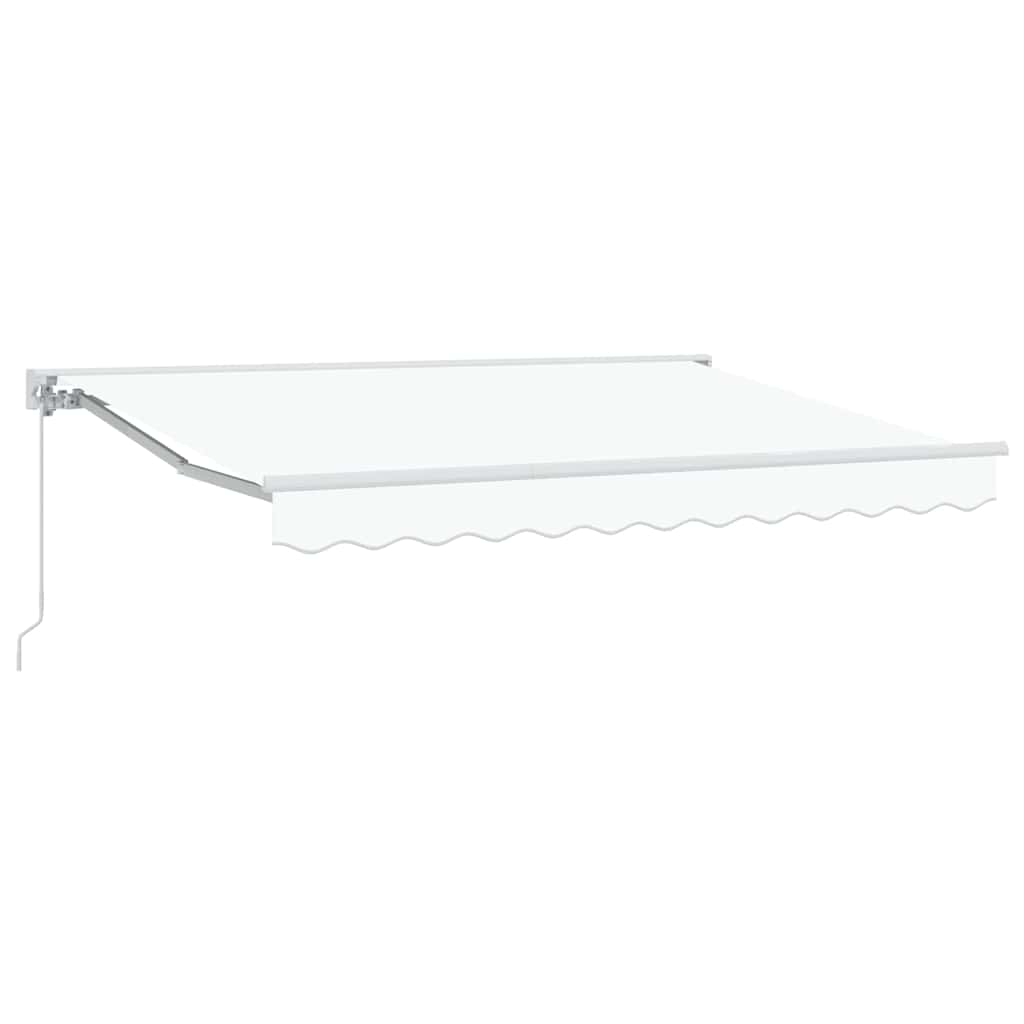 Awning Frame White 250 x 200 cm Polyester with PU coating