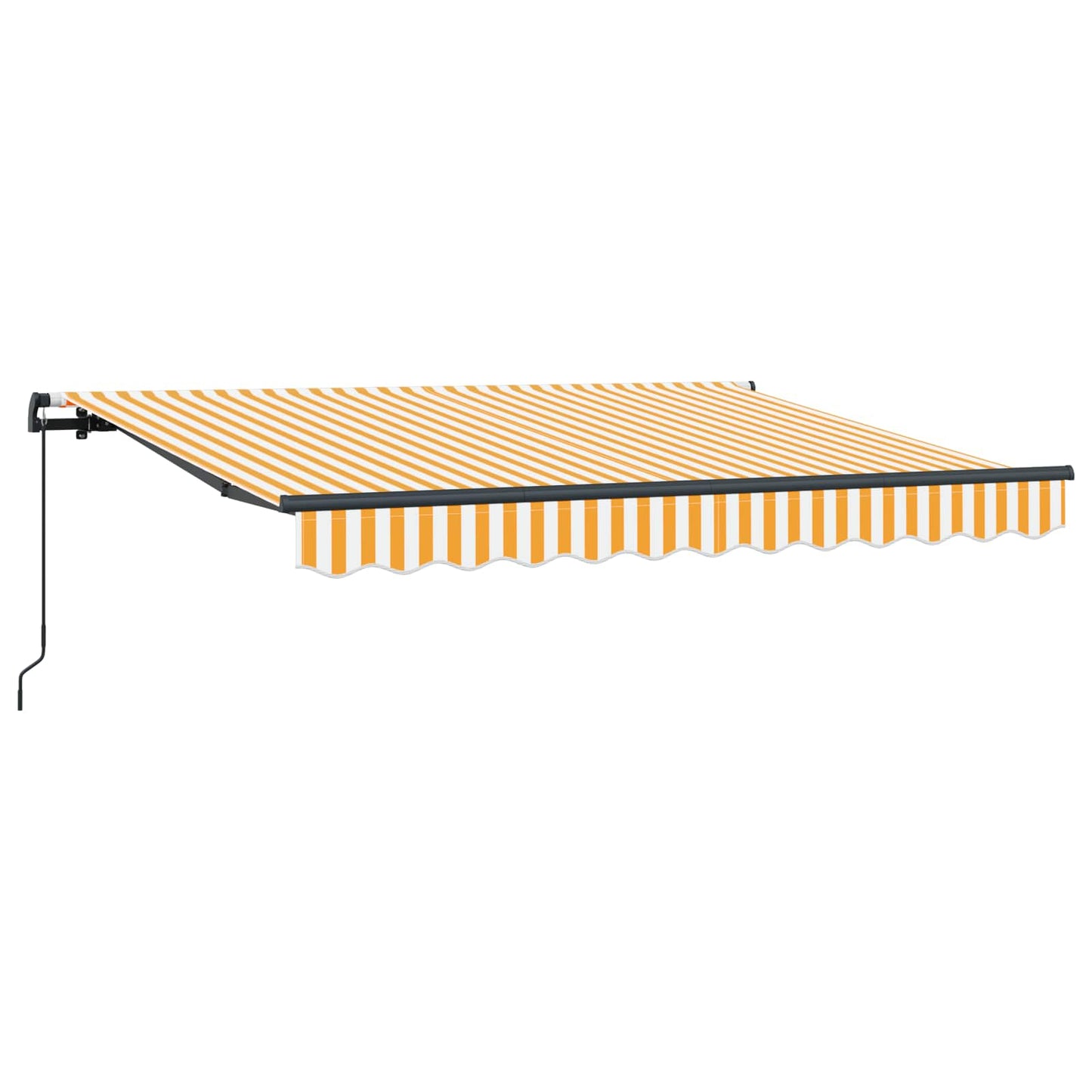 Retractable Awning Yellow 300 x 200 cm Fabric