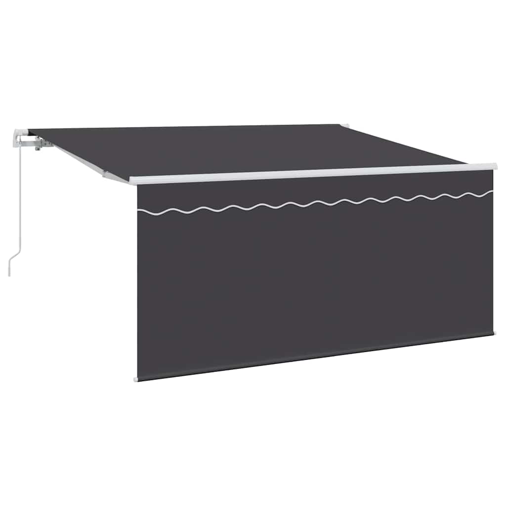 Retractable Awning Anthracite 300 x 200 cm Fabric