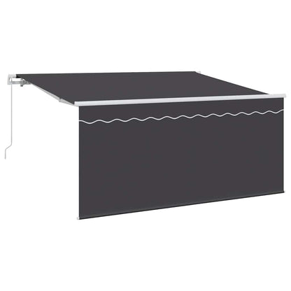 Retractable Awning Anthracite 300 x 200 cm Fabric