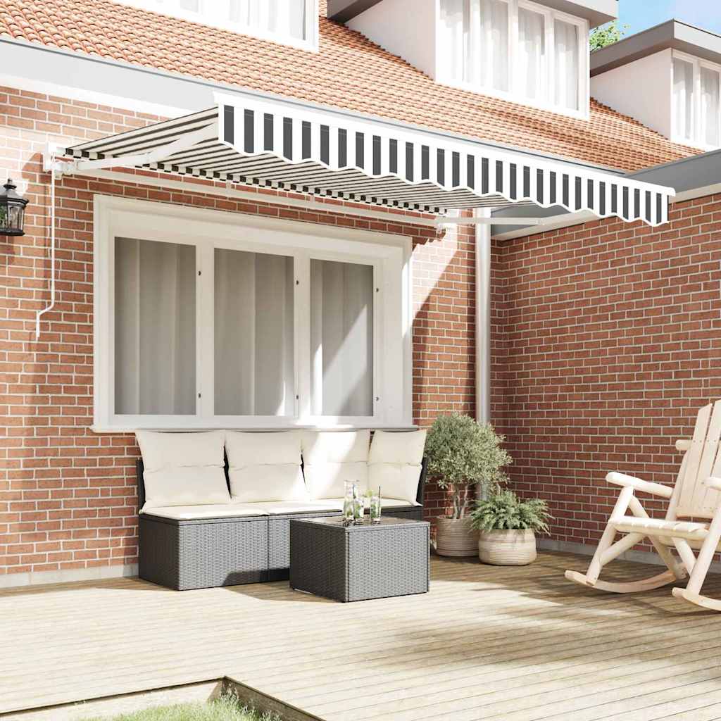 Awning Frame Anthracite and White 300 x 200 cm