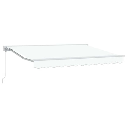 Awning Frame White 300 x 200 cm Polyester with PU coating