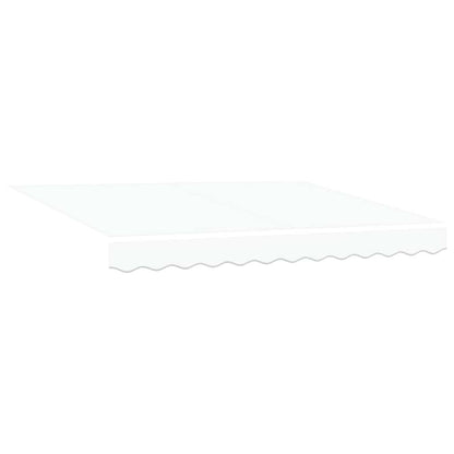 Retractable Awning White 300 x 200 cm Fabric