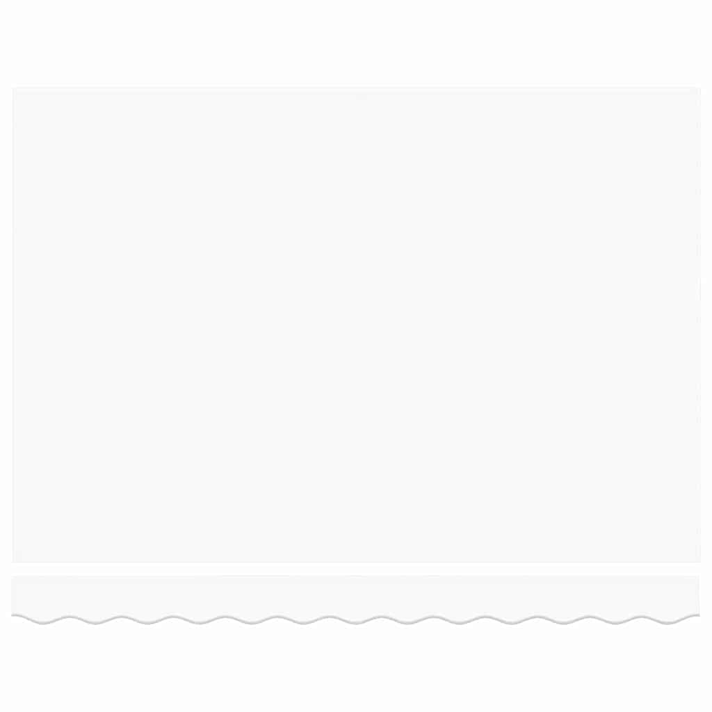 Retractable Awning White 300 x 200 cm Fabric