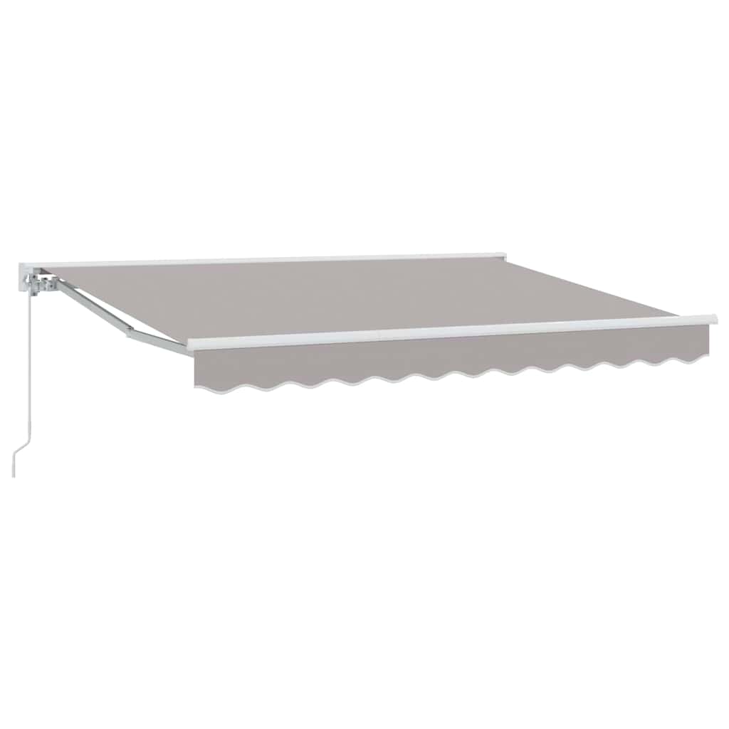Awning Frame Light Grey 300 x 200 cm Polyester with PU coating