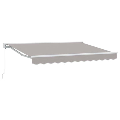 Awning Frame Light Grey 300 x 200 cm Polyester with PU coating