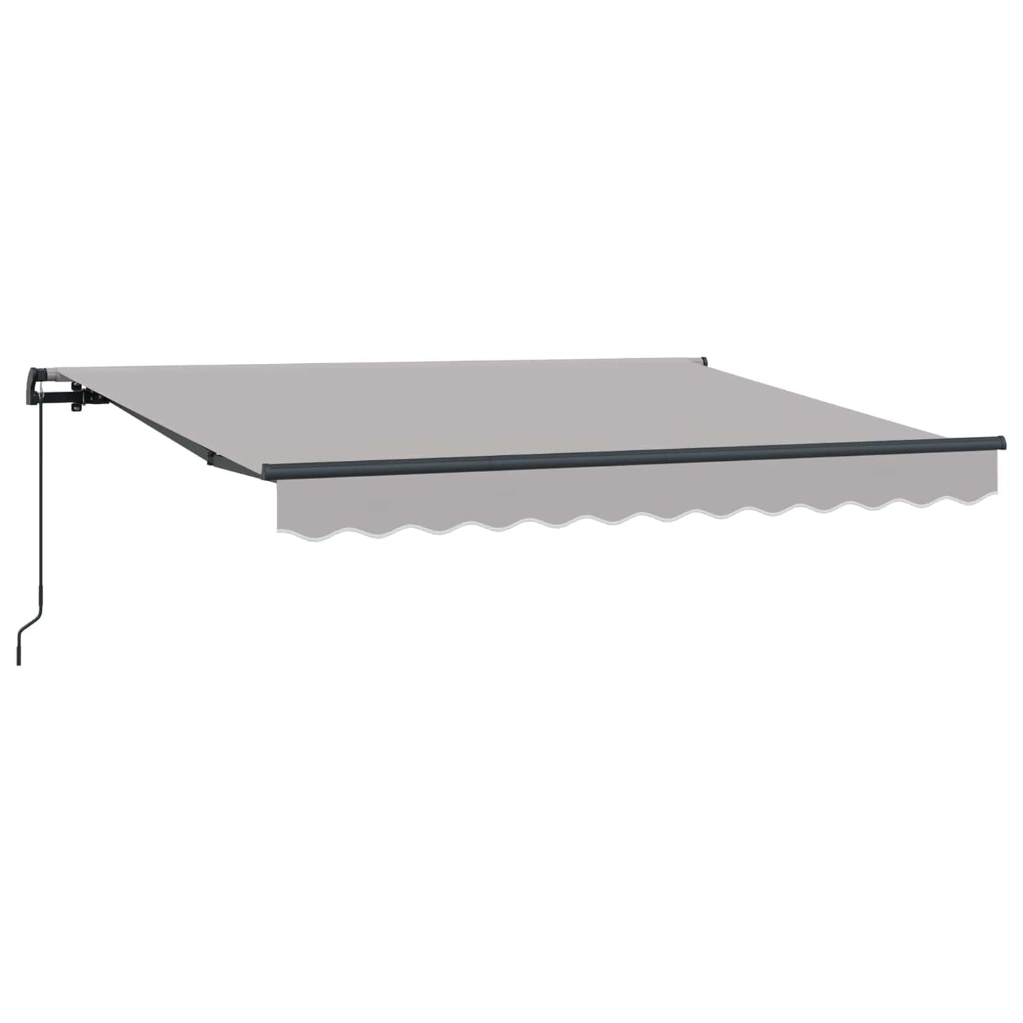 Retractable Awning Light Grey 300 x 200 cm Fabric