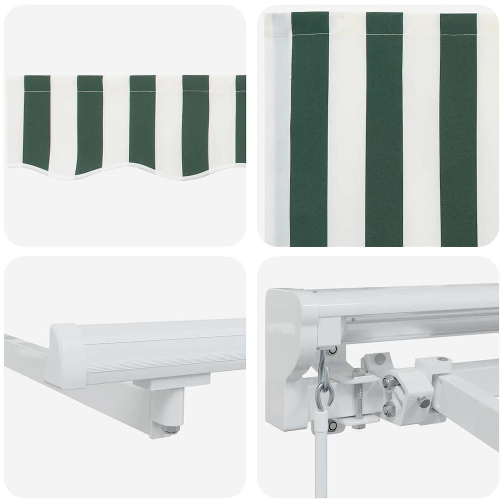 Awning Frame Green and White 300 x 200 cm