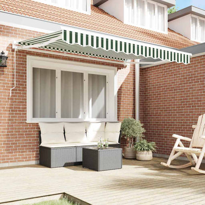 Awning Frame Green and White 300 x 200 cm