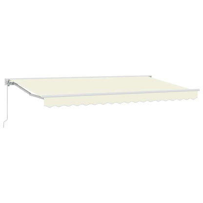 Awning Frame Cream 350 x 200 cm Polyester with PU coating