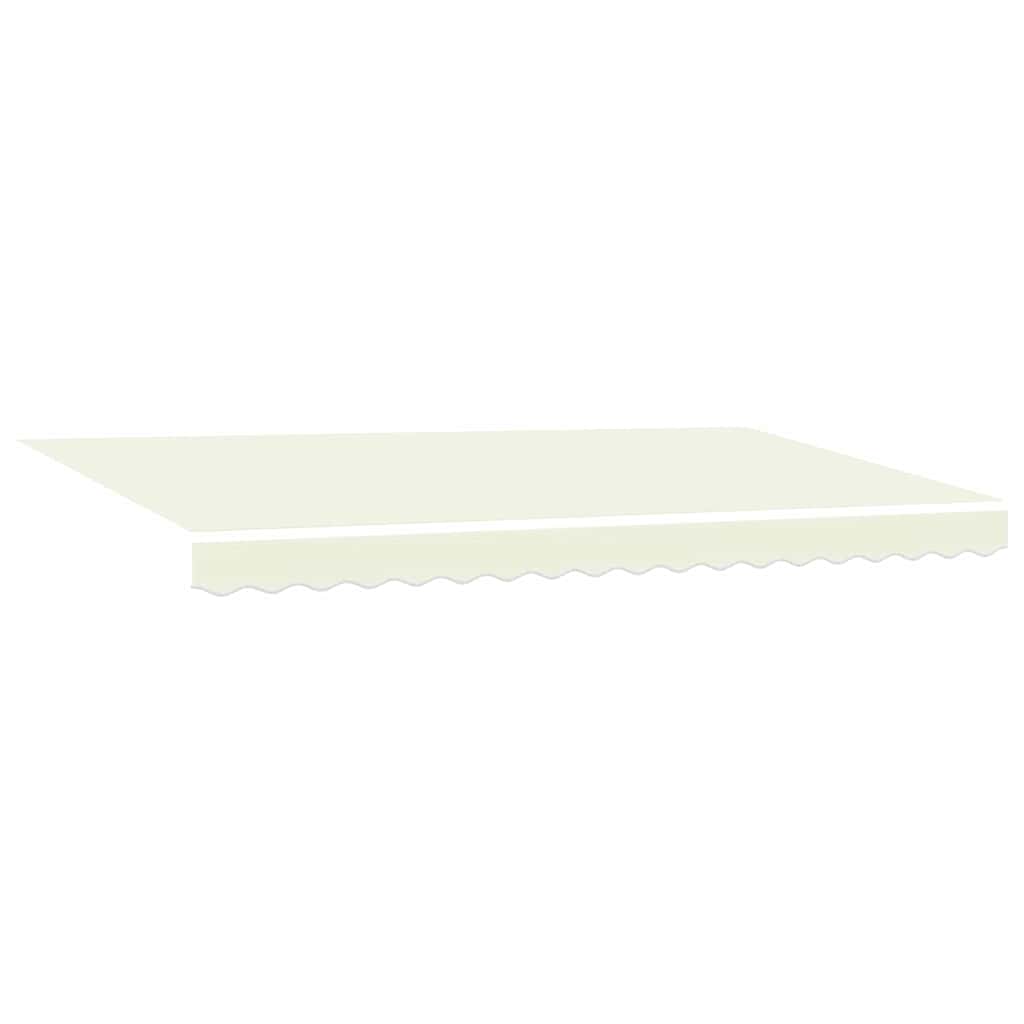 Awning Frame Cream 350 x 200 cm Polyester with PU coating