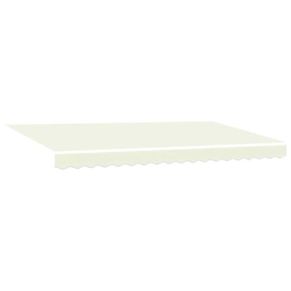 Awning Frame Cream 350 x 200 cm Polyester with PU coating