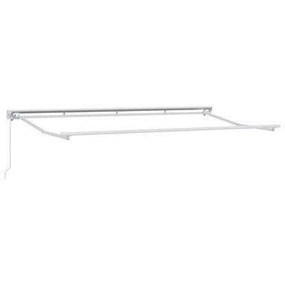 Awning Frame Cream 350 x 200 cm Polyester with PU coating