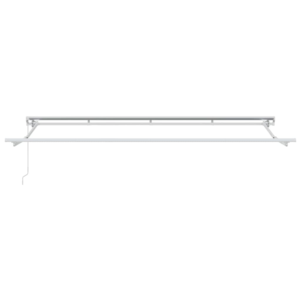 Awning Frame Cream 350 x 200 cm Polyester with PU coating