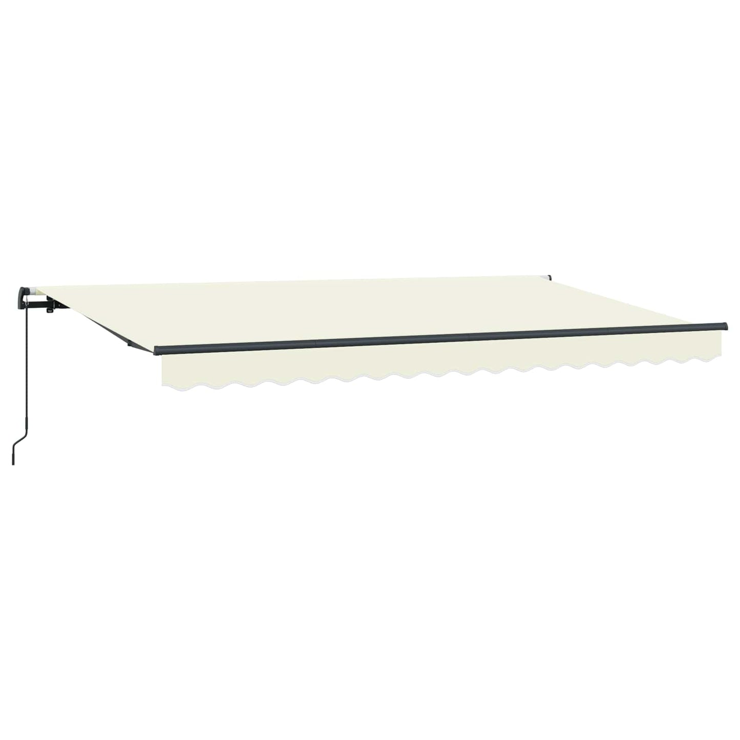Retractable Awning Cream 350 x 200 cm Fabric