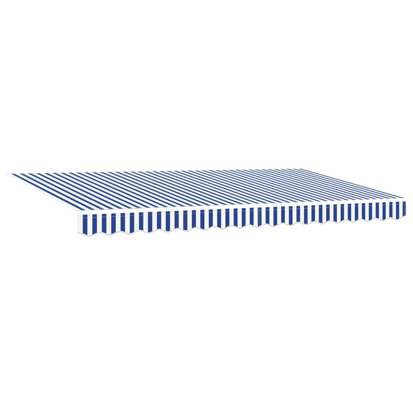 Retractable Awning Blue 350 x 200 cm Fabric