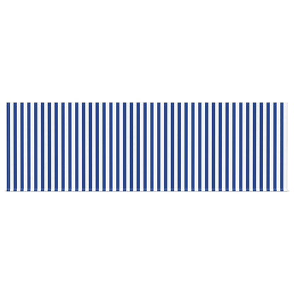 Retractable Awning Retractable Striped Blue 350 x 200 cm Fabric