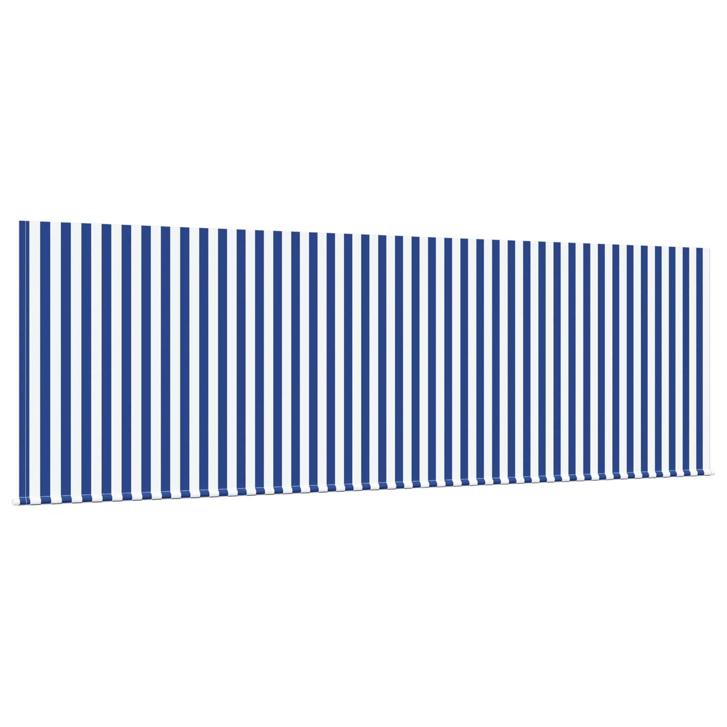 Retractable Awning Retractable Blue and White 350 x 200 cm