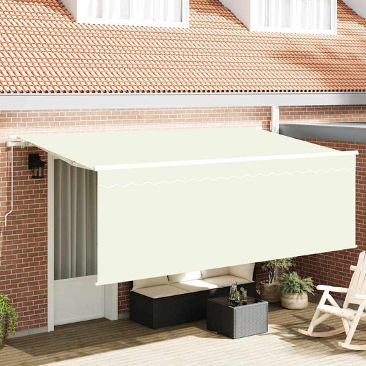 Manual Awning 3.5 x 2 m Cream 100% Polyester