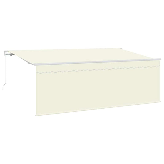 Manual Awning 3.5 x 2 m Cream 100% Polyester