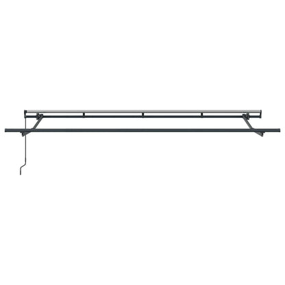 Retractable Awning Anthracite 350 x 200 cm Fabric