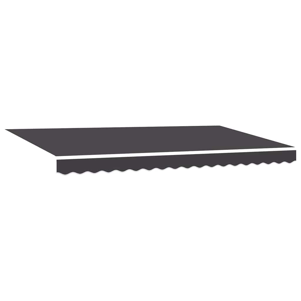 Retractable Awning Cream 350 x 200 cm Polyester and Aluminium