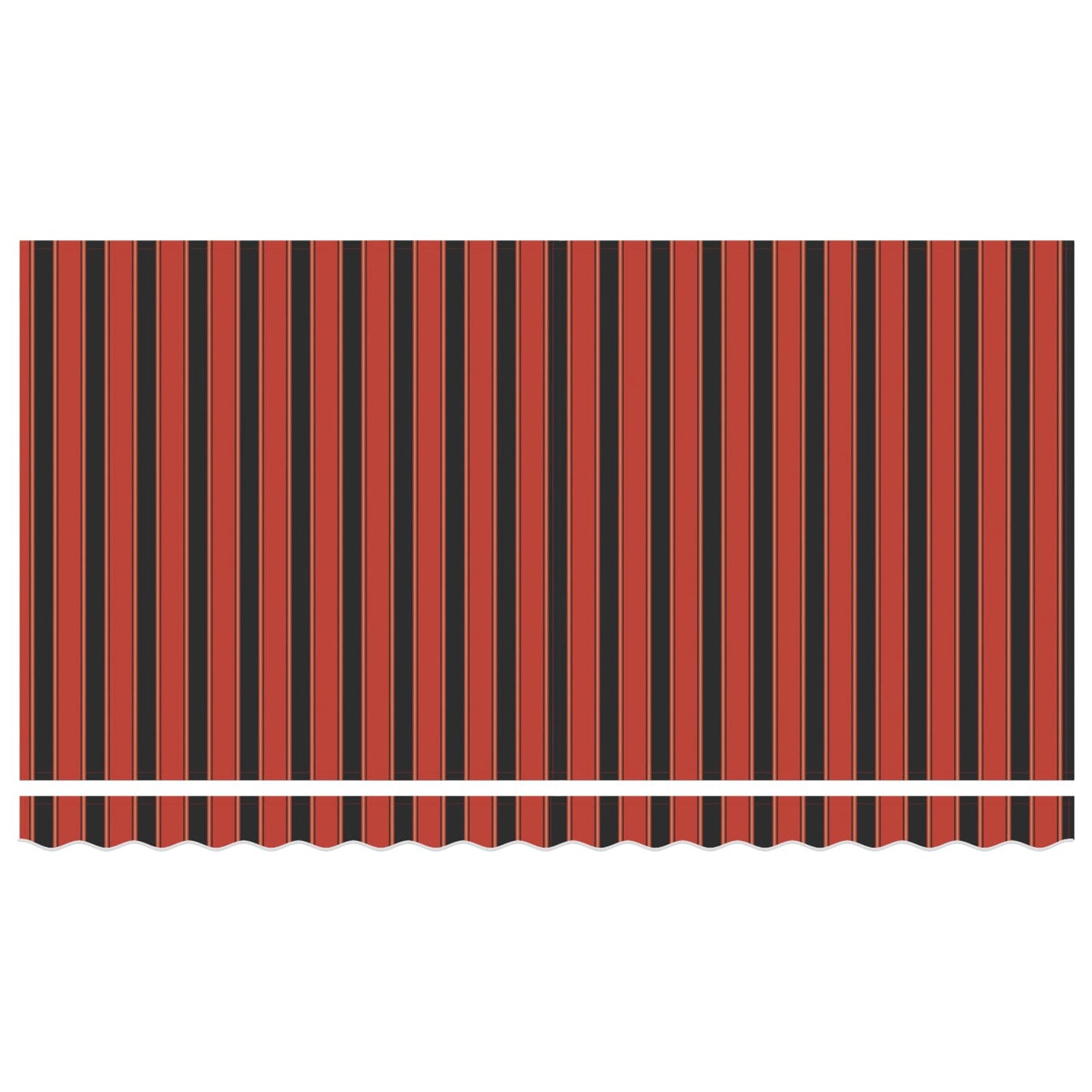 Retractable Awning Orange 350 x 200 cm Fabric