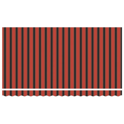 Retractable Awning Orange 350 x 200 cm Fabric