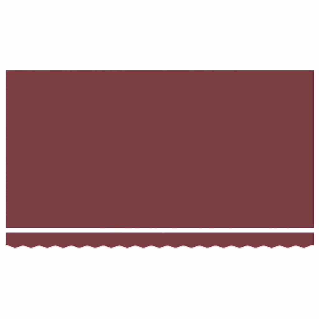 Retractable Awning Burgundy 350 x 200 cm Fabric