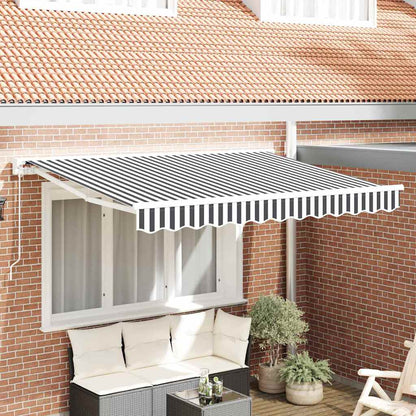 Awning Frame Anthracite and White 350 x 200 cm