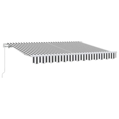 Retractable Awning Anthracite 350 x 200 cm Fabric