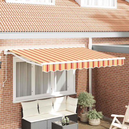Awning Frame Multicolour 350 x 200 cm Polyester with PU coating
