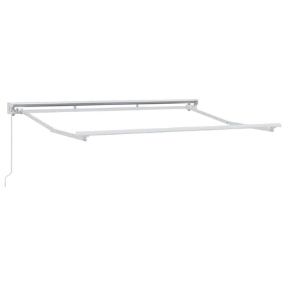 Awning Frame Beige 350 x 200 cm Polyester with PU coating
