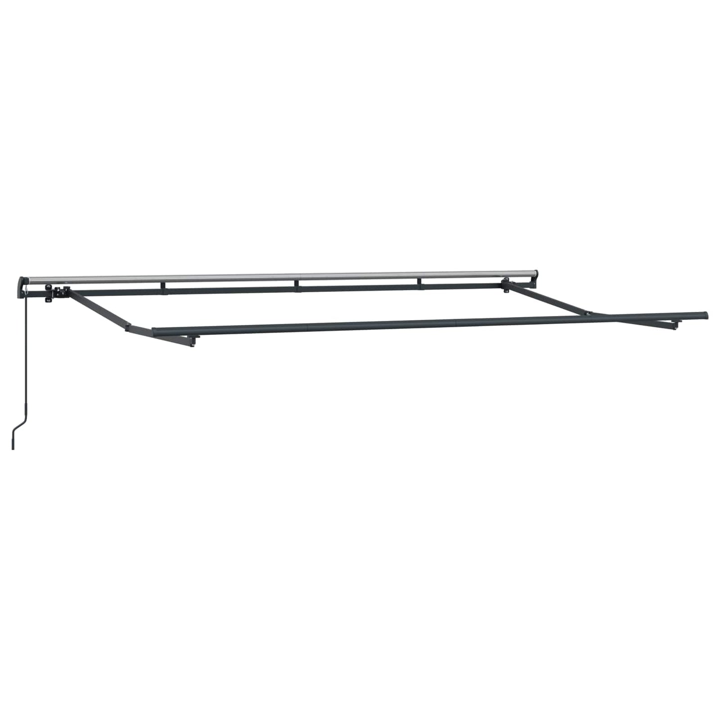 Retractable Awning Blue 400 x 200 cm Fabric