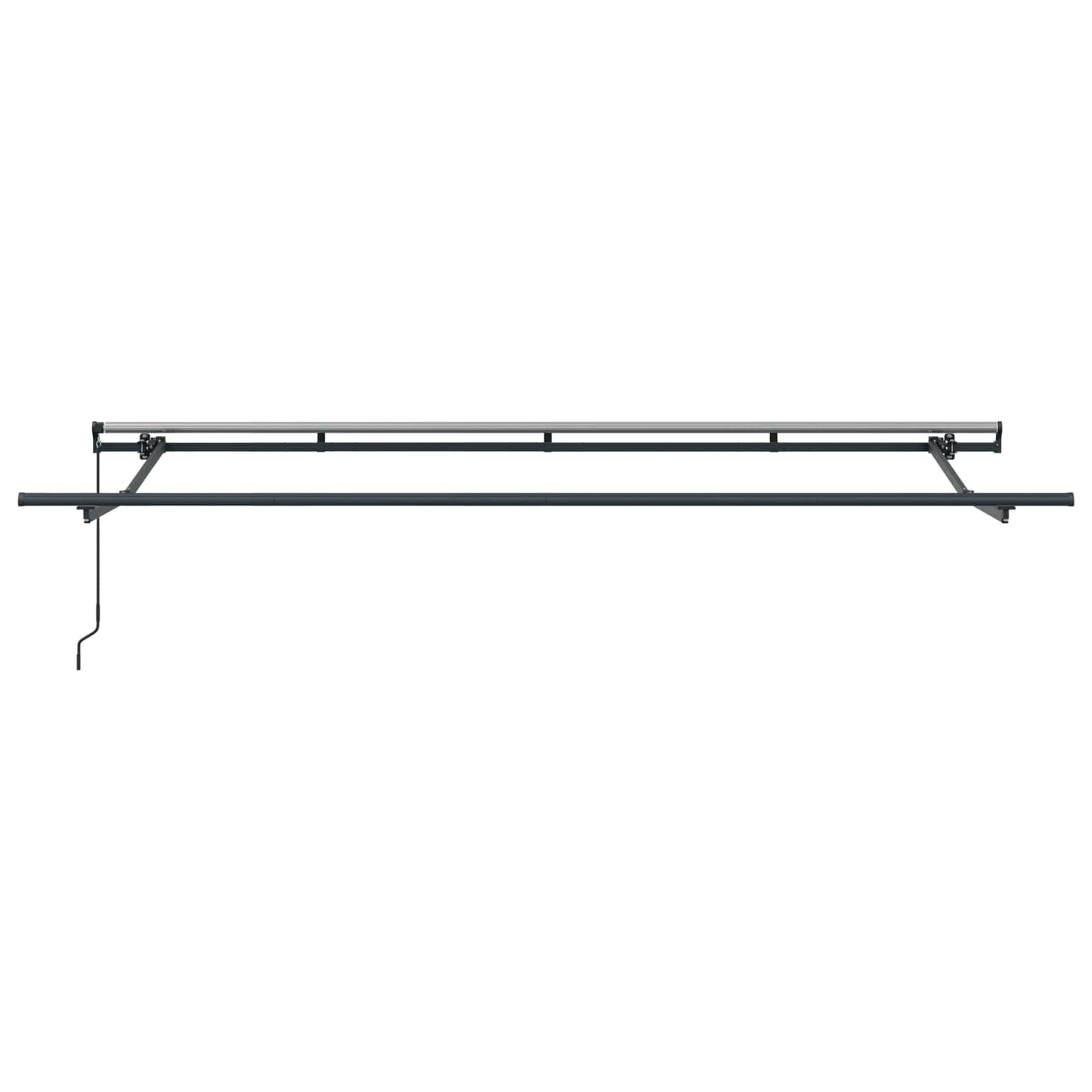 Retractable Awning Blue 400 x 200 cm Fabric